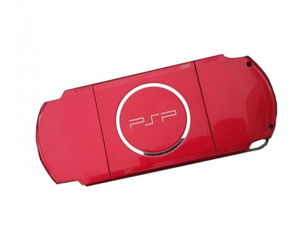 PSP 1000 Gehäuse Unterteil rot (Original)